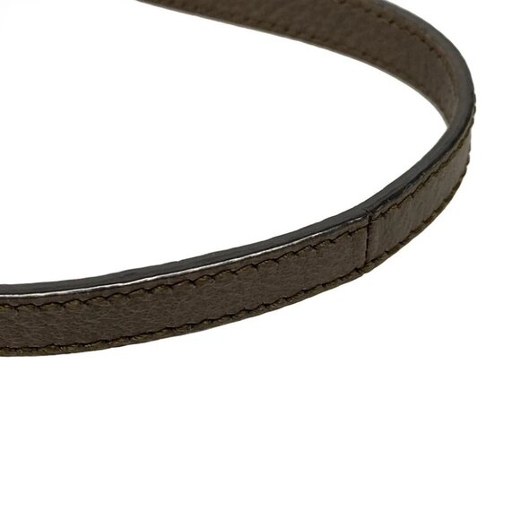 GUCCI Ophidia 499621 Dark Brown Beige Multi PVC Leather Shoulder Bag - Picture 12 of 16